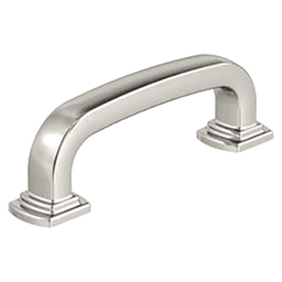 3" Surpass Cabinet Pull, Polished Nickel