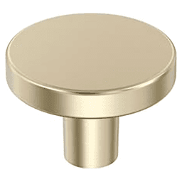 1-3/8" Versa Cabinet Knob, Golden Champagne