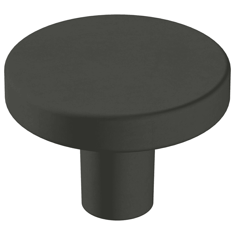 1-3/8" Versa Mushroom Knob, Matte Black Finish