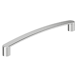 6-5/16" Rift Cabinet Pull, Polished Chrome