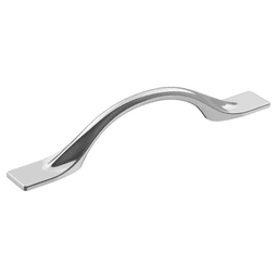 3-3/4" Uprise Cabinet Pull, Polished Chrome