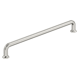 10-1/16" Factor Cabinet Pull, Satin Nickel