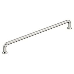 12-5/8" Factor Cabinet Pull, Polished Nickel