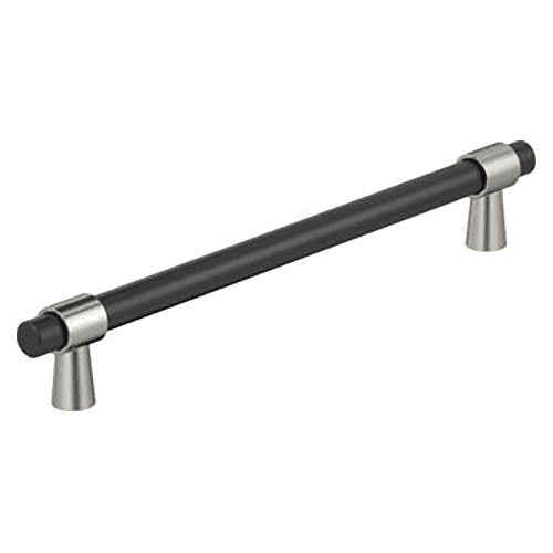 12" Mergence Appliance Pull, Matte Black/Polished Nickel