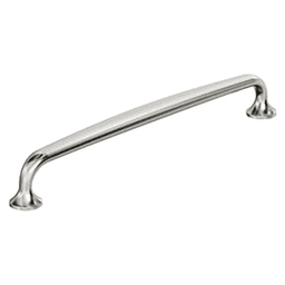 8-13/16" Renown Cabinet Pull, Polished Nickel