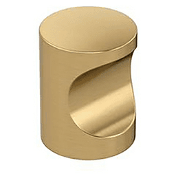 11/16" Whistle Cabinet Knob, Champagne Bronze