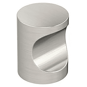 11/16" Whistle Cabinet Knob, Satin Nickel
