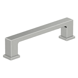 3-3/4" Bridgeport Cabinet Pull, Polished Chrome