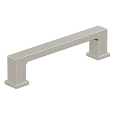 3-3/4" Bridgeport Cabinet Pull, Satin Nickel