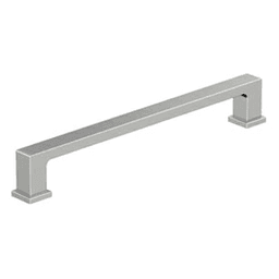 6-5/16" Bridgeport Cabinet Pull, Polished Chrome