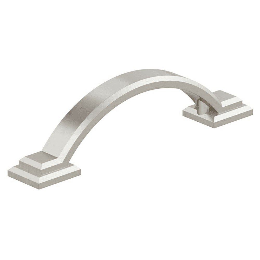 3" Sheffield Cabinet Pull, Satin Nickel