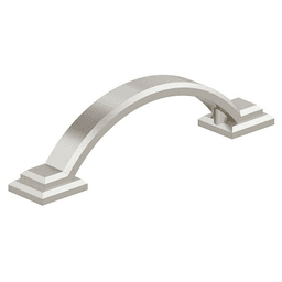 3" Sheffield Cabinet Pull, Satin Nickel