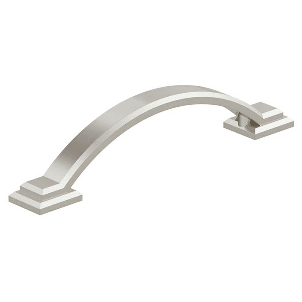 3-3/4" Sheffield Cabinet Pull, Satin Nickel