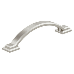 3-3/4" Sheffield Cabinet Pull, Satin Nickel