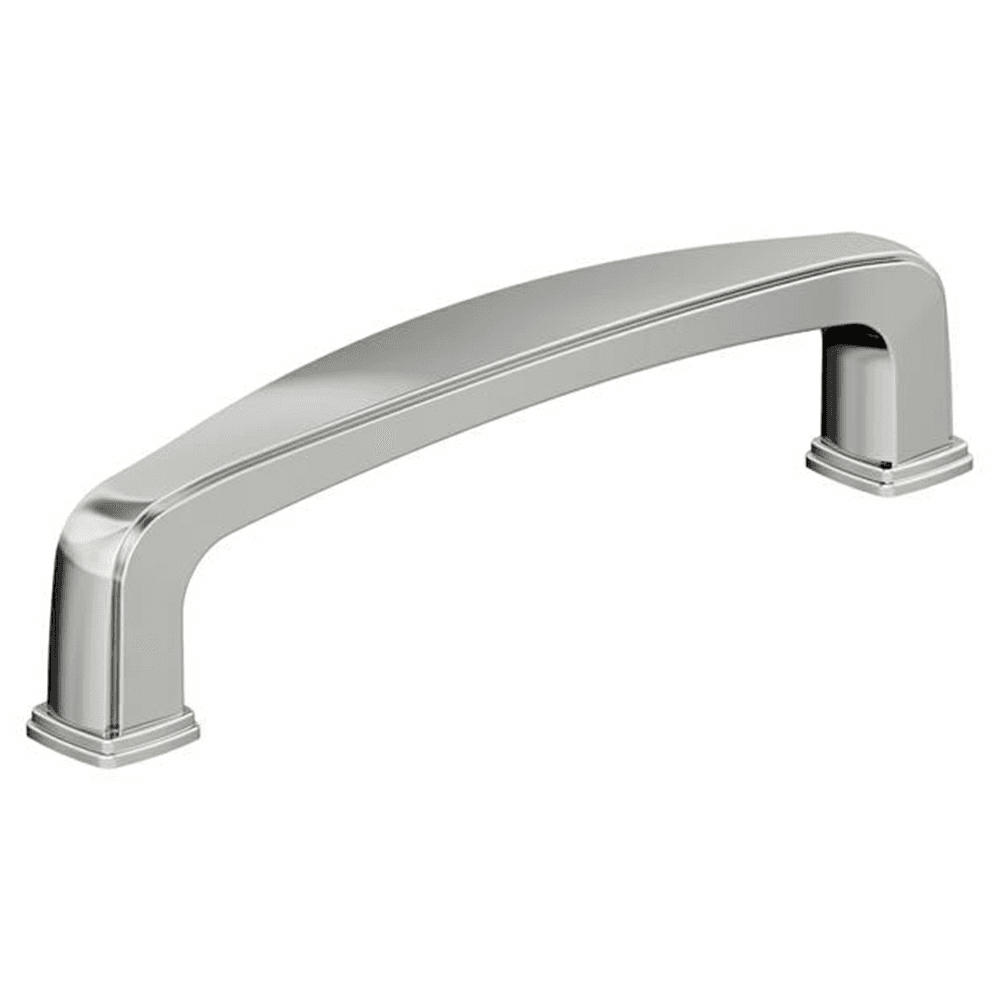 3-3/4" Franklin Cabinet Pull, Polished Chrome