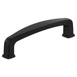 3-3/4" Franklin Cabinet Pull, Matte Black