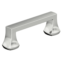 3" Hybridize Cabinet Pull, Polished Chrome