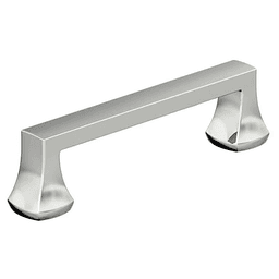 3-3/4" Hybridize Cabinet Pull, Polished Chrome