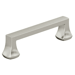 3-3/4" Hybridize Cabinet Pull, Satin Nickel
