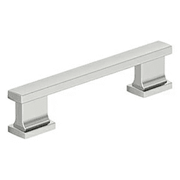 3-3/4" Triomphe Cabinet Pull, Polished Chrome