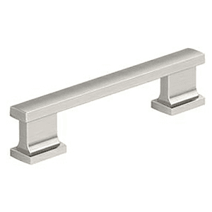3-3/4" Triomphe Cabinet Pull, Satin Nickel