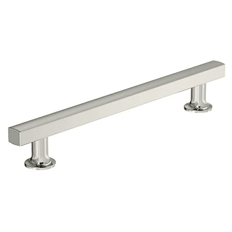 6-5/16" Everett Cabinet Pull, Polished Nickel