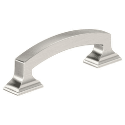 3" Incisive Cabinet Pull, Satin Nickel