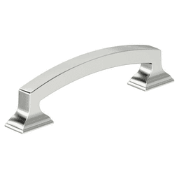 3-3/4" Incisive Cabinet Pull, Polished Chrome