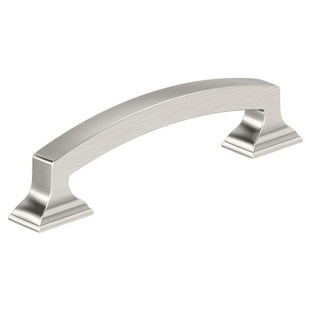 3-3/4" Incisive Cabinet Pull, Satin Nickel