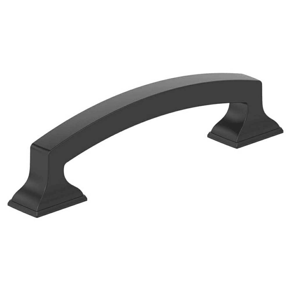 3-3/4" Incisive Cabinet Pull, Matte Black
