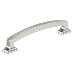 5-1/16" Incisive Cabinet Pull, Satin Nickel