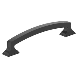 5-1/16" Incisive Cabinet Pull, Matte Black