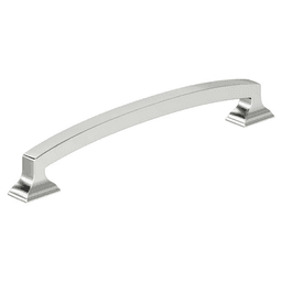 6-5/16" Incisive Cabinet Pull, Polished Chrome