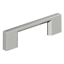 3" Cityscape Cabinet Pull, Polished Chrome