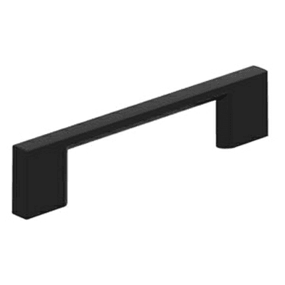 3-3/4" Cityscape Cabinet Pull, Matte Black
