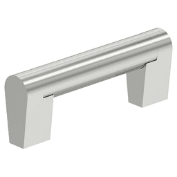 3" Composite Cabinet Pull, Polished Chrome