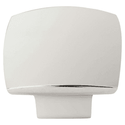 1-3/16" Sunset Square Cabinet Knob, Polished Chrome