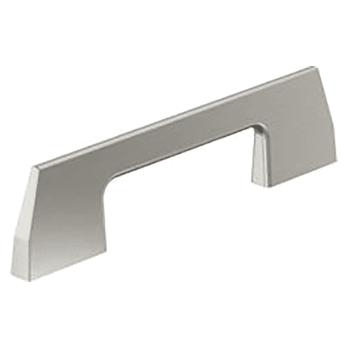 3" Angle Cabinet Pull, Satin Nickel