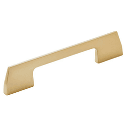 3-3/4" Angle Cabinet Pull, Champagne Bronze
