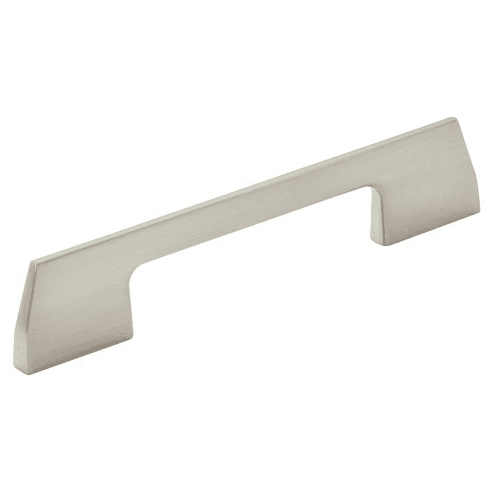 3-3/4" Angle Cabinet Pull, Satin Nickel