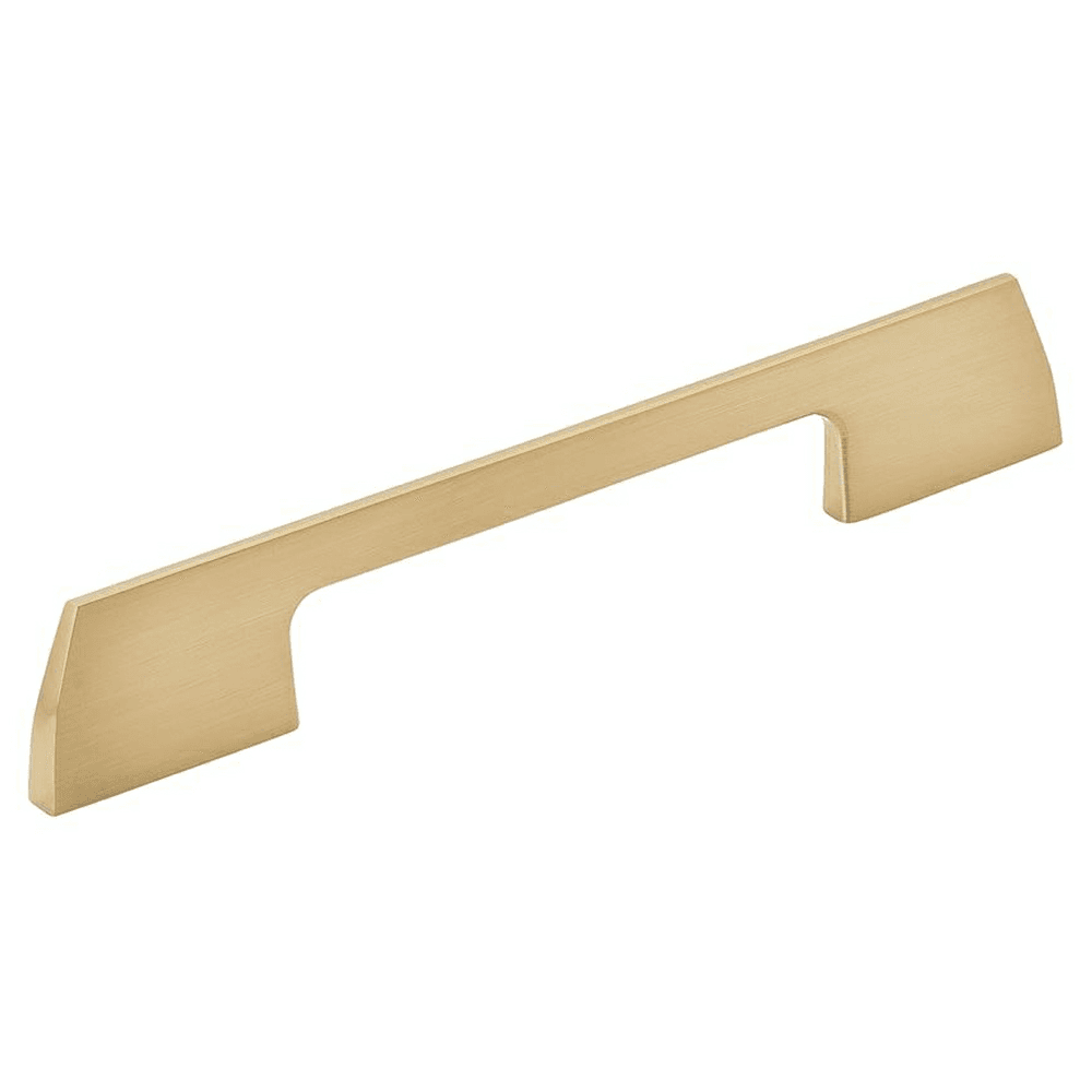 5-1/16" Angle Cabinet Pull, Champagne Bronze