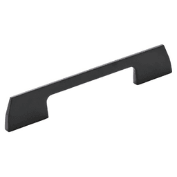 5-1/16" Angle Cabinet Pull, Matte Black