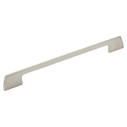 10-1/16" Angle Cabinet Pull, Satin Nickel
