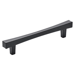 5-1/16" Pailou Cabinet Pull, Matte Black