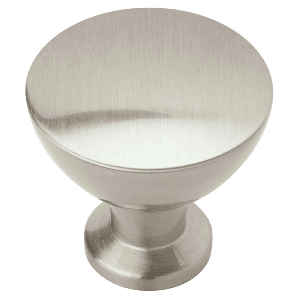 1-5/16" Grail Cabinet Knob, Satin Nickel