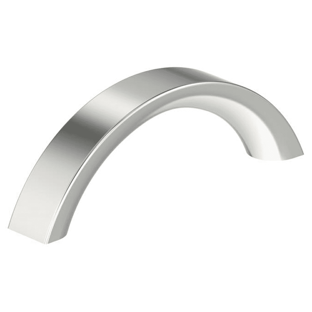 3" Parabolic Cabinet Pull, Polished Chrome