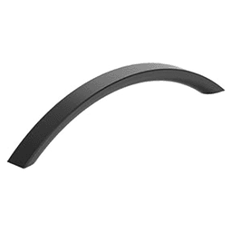 6-5/16" Parabolic Cabinet Pull, Matte Black