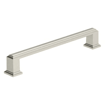 6-5/16" Appoint Cabinet Pull, Satin Nickel