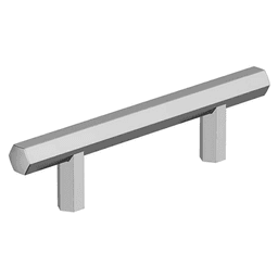 3" Caliber Cabinet Pull, Polished Chrome