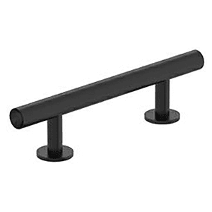 3" Radius Cabinet Pull, Matte Black